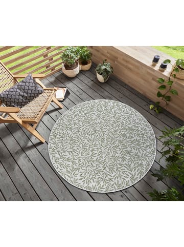 Hanse Home Indoor-/outdoor-tapijt "Twig" kaki/crème
