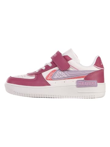 Kappa Sneakers "Bash" in Weiß/ Pink