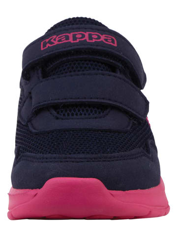 Kappa Sneakers "Cracker II" in Dunkelblau/ Pink