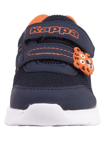 Kappa Sneakersy "Jak" w kolorze granatowo-pomarańczowym