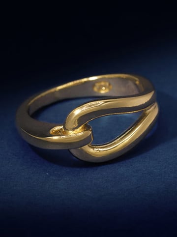 Rafaella Pozłacany pierścionek "Adara"