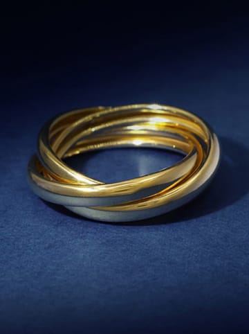 Rafaella Pozłacany pierścionek "Hestia"