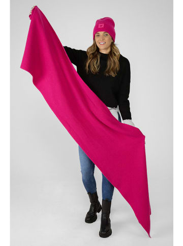 LIEBLINGSSTÜCK Sjaal met aandeel wol roze