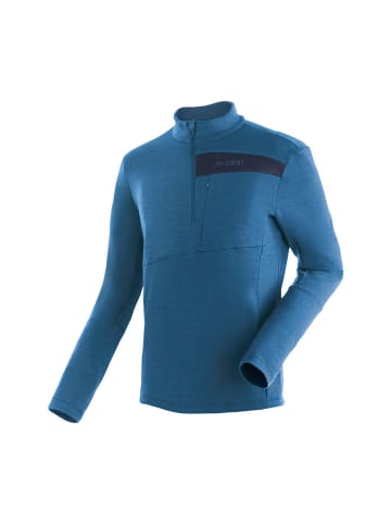 Maier Sports Koszulka funkcyjna "Skutvik" w kolorze niebieskim