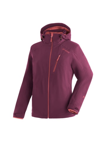 Maier Sports 3in1-Funktionsjacke "Ribut" in Pink/ Lila