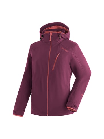 Maier Sports Kurtka funkcyjna 3w1 "Ribut" w kolorze różowo-fioletowym