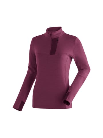Maier Sports Funktionsshirt "Skutvik" in Lila