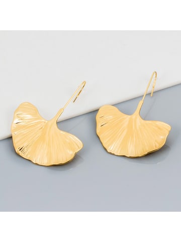 LA CHIQUITA Vergulde oorhangers