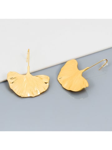 LA CHIQUITA Vergulde oorhangers