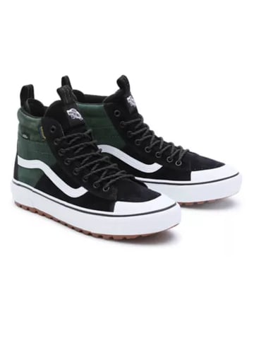 Vans Leren sneakers "SK8" zwart/groen