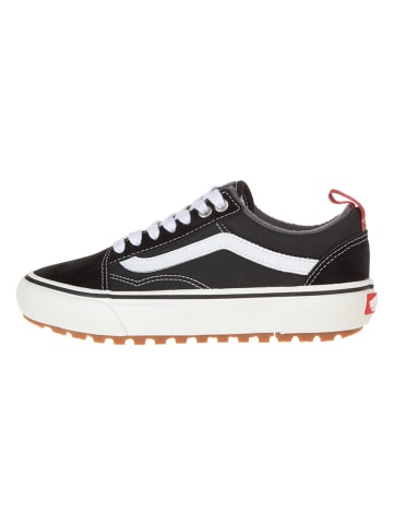 Vans Leder-Sneakers in Schwarz
