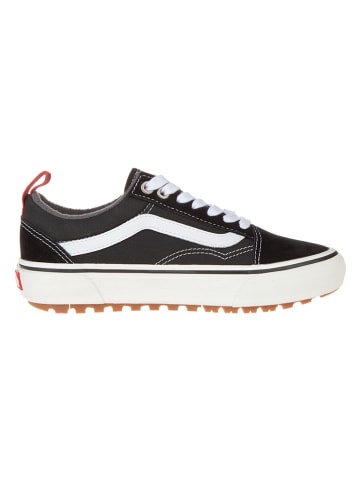 Vans Leder-Sneakers in Schwarz
