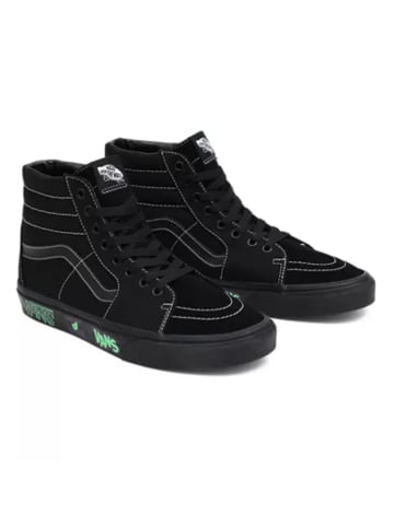 Vans Skórzane sneakersy "SK8" w kolorze czarnym
