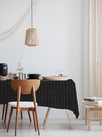 Calitex Tischdecke "Artic" in Schwarz