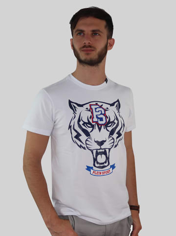 Plein Sport Koszulka w kolorze białym