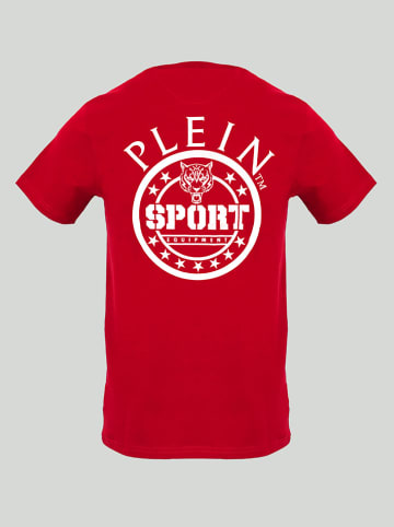 Plein Sport Koszulka w kolorze czerwonym