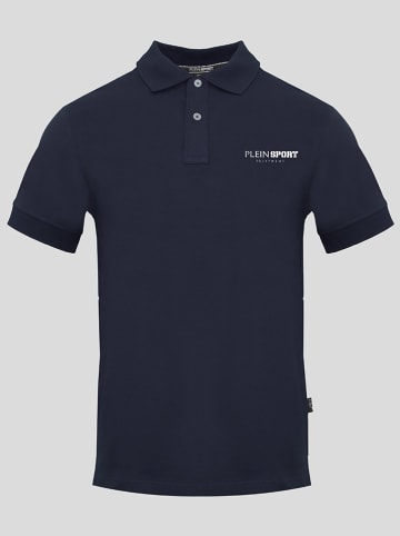 Plein Sport Koszulka polo w kolorze granatowym