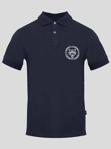 Plein Sport Koszulka polo w kolorze granatowym