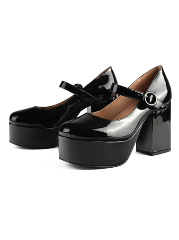 loft37 Leder-Pumps "Stay With Me Tonight" in Schwarz