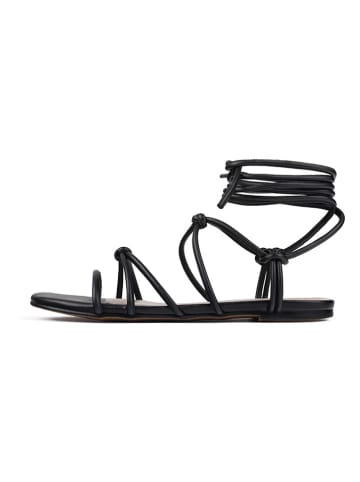 loft37 Leren sandalen "Rendezvous At Sunset" zwart