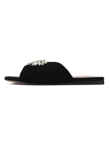 loft37 Leren slippers "Spell Of Desire" zwart