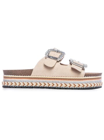 Foreverfolie Slippers beige