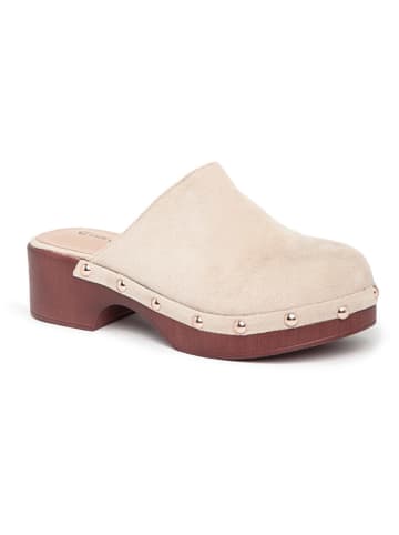 Foreverfolie Clogs beige