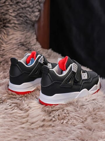 Rock & Joy Sneakers zwart/rood
