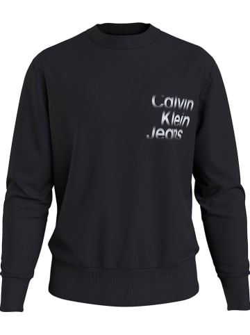 Calvin Klein Sweatshirt in Schwarz