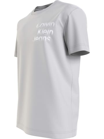 Calvin Klein Koszulka w kolorze jasnoszarym