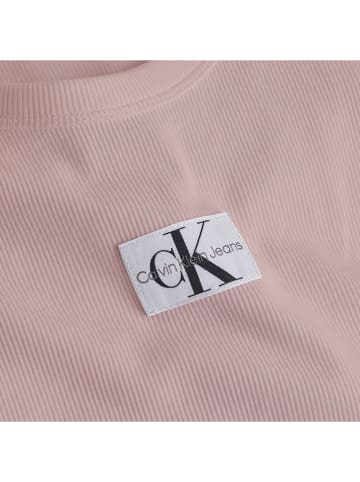 Calvin Klein Top w kolorze jasnoróżowym