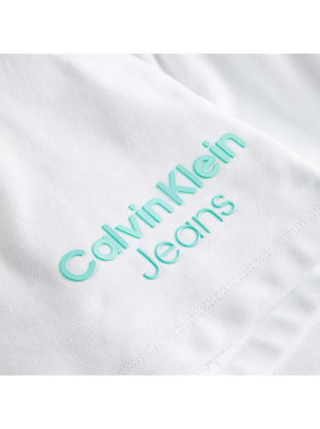 Calvin Klein Szorty dresowe w kolorze białym
