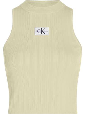 Calvin Klein Top lichtgroen