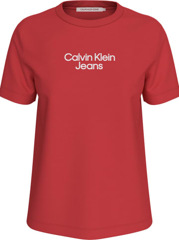 Calvin Klein Koszulka w kolorze czerwonym