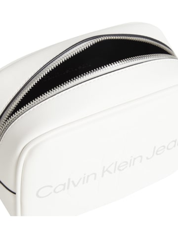Calvin Klein Schoudertas wit - (B)18 x (H)12 x (D)7,5 cm