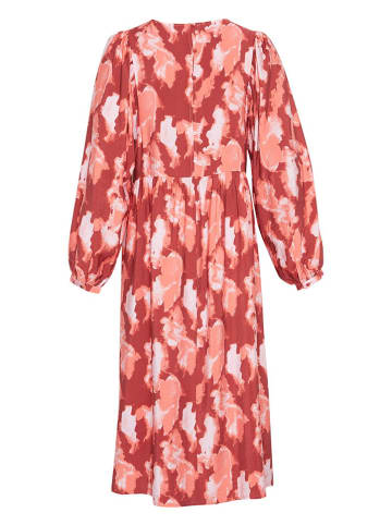 MOSS COPENHAGEN Jurk "Magnella Ladonna" rood/roze