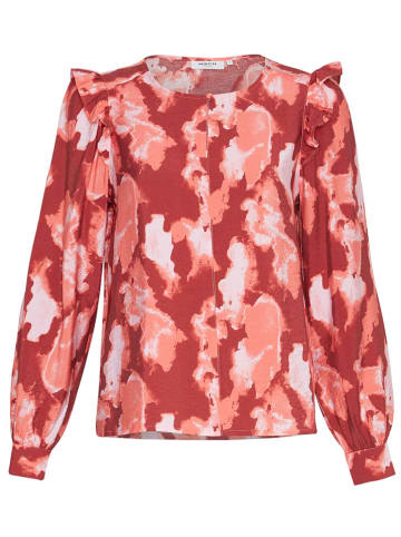 MOSS COPENHAGEN Blouse "Magnella Ladonna" rood/roze