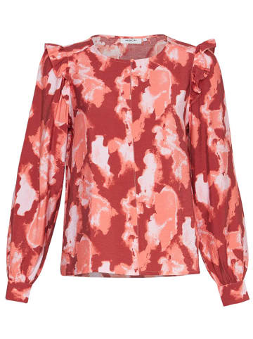 MOSS COPENHAGEN Bluse "Magnella Ladonna" in Rot/ Pink