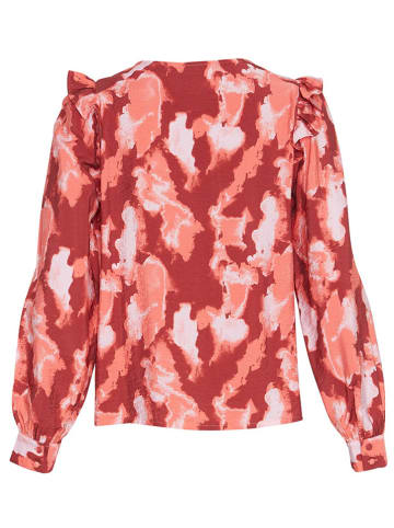 MOSS COPENHAGEN Blouse "Magnella Ladonna" rood/roze