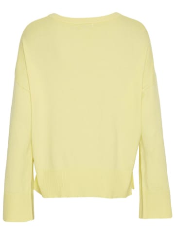 MOSS COPENHAGEN Sweter "Dalinda Rachelle" w kolorze żółtym