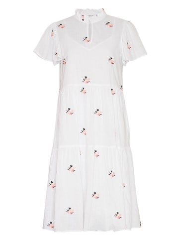 MOSS COPENHAGEN Sukienka "Elvyne" w kolorze białym