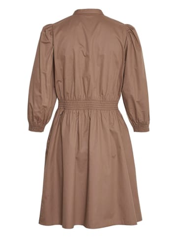 MOSS COPENHAGEN Sukienka "Chanet Petronia" w kolorze brązowym