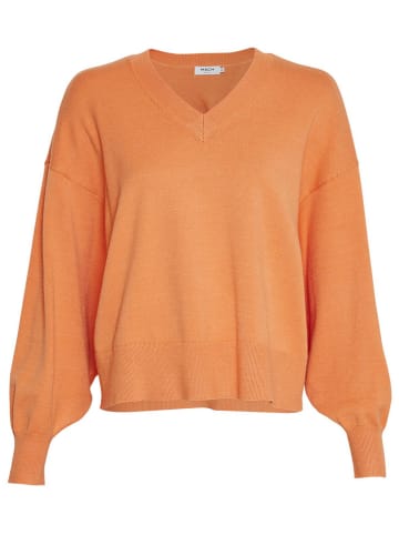 MOSS COPENHAGEN Sweter "Hanalise Rachelle" w kolorze pomarańczowym