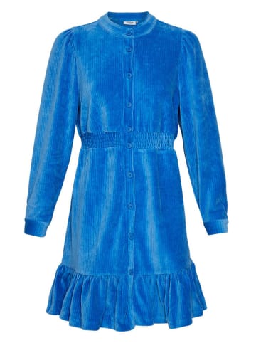 MOSS COPENHAGEN Sukienka "Floriana" w kolorze niebieskim