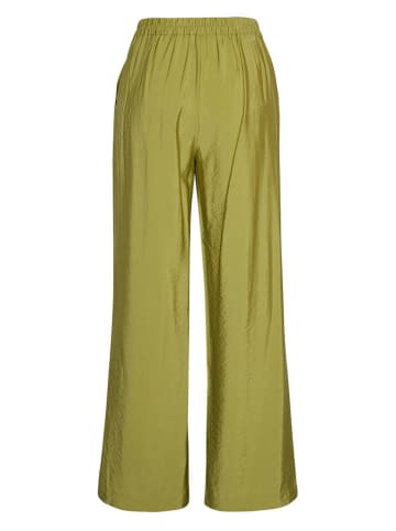 MOSS COPENHAGEN Spodnie "Lorella Ladonna" w kolorze zielonym
