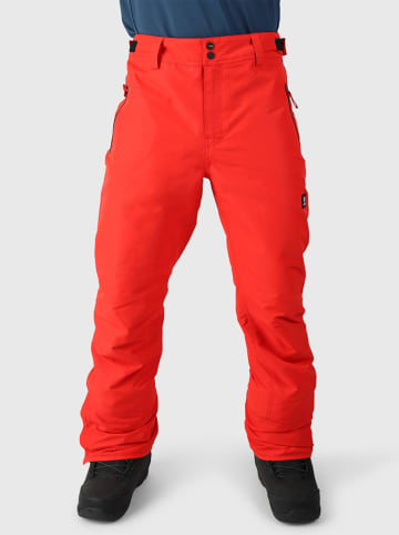 Brunotti Spodnie narciarskie "Footrail" w kolorze czerwonym