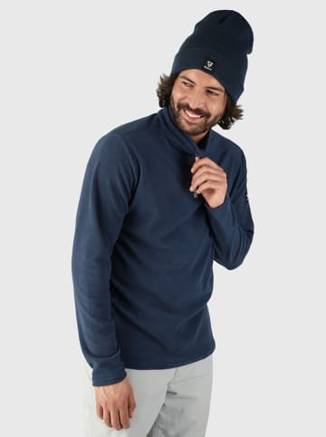 Brunotti Fleece trui "Tenno" donkerblauw