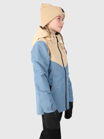 Brunotti Ski-/ Snowboardjacke "Hakubia" in Beige/ Hellblau