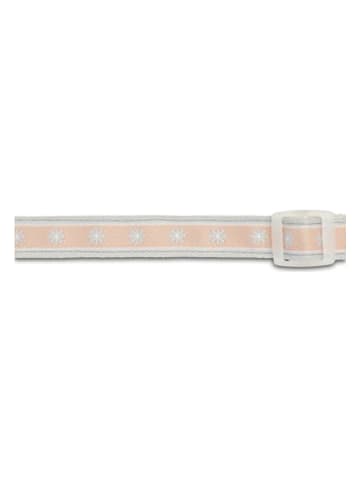 VOV & VUF Hundehalsband in Rosa/ Hellblau