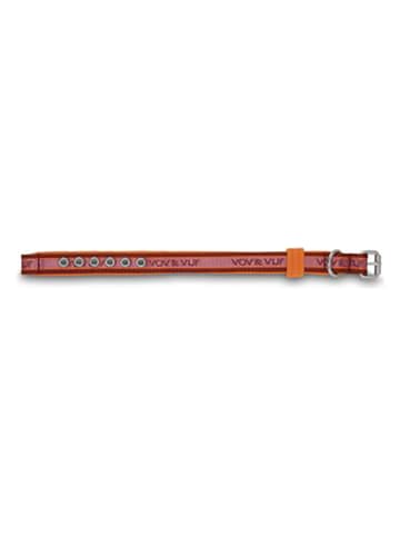 VOV & VUF Hondenhalsband oranje/rood